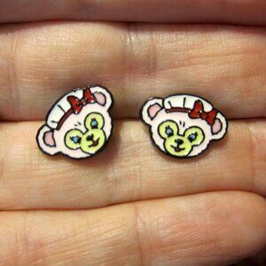 ShellieMay Bear Earrings Duffy~Hypoallergenic